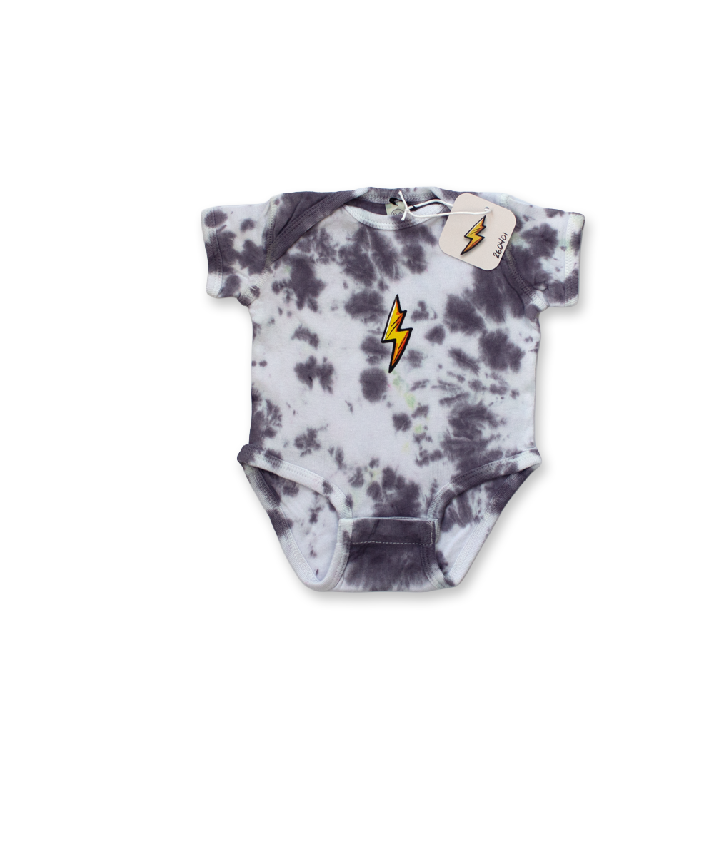 lightning bolt - 6mo - bodysuit - piece no.: 260401