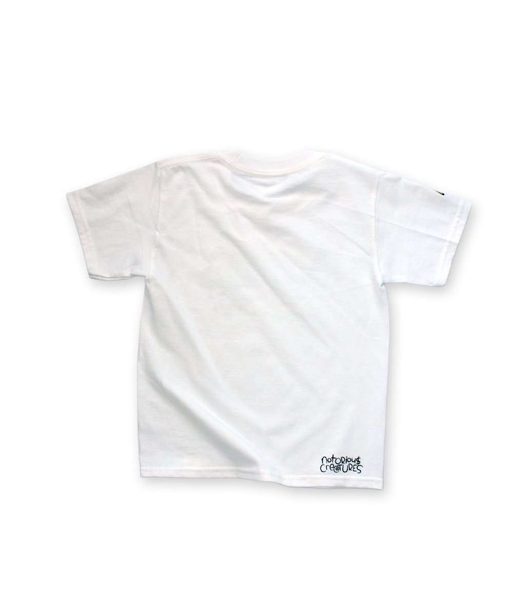 rainbow rain - white t-shirt