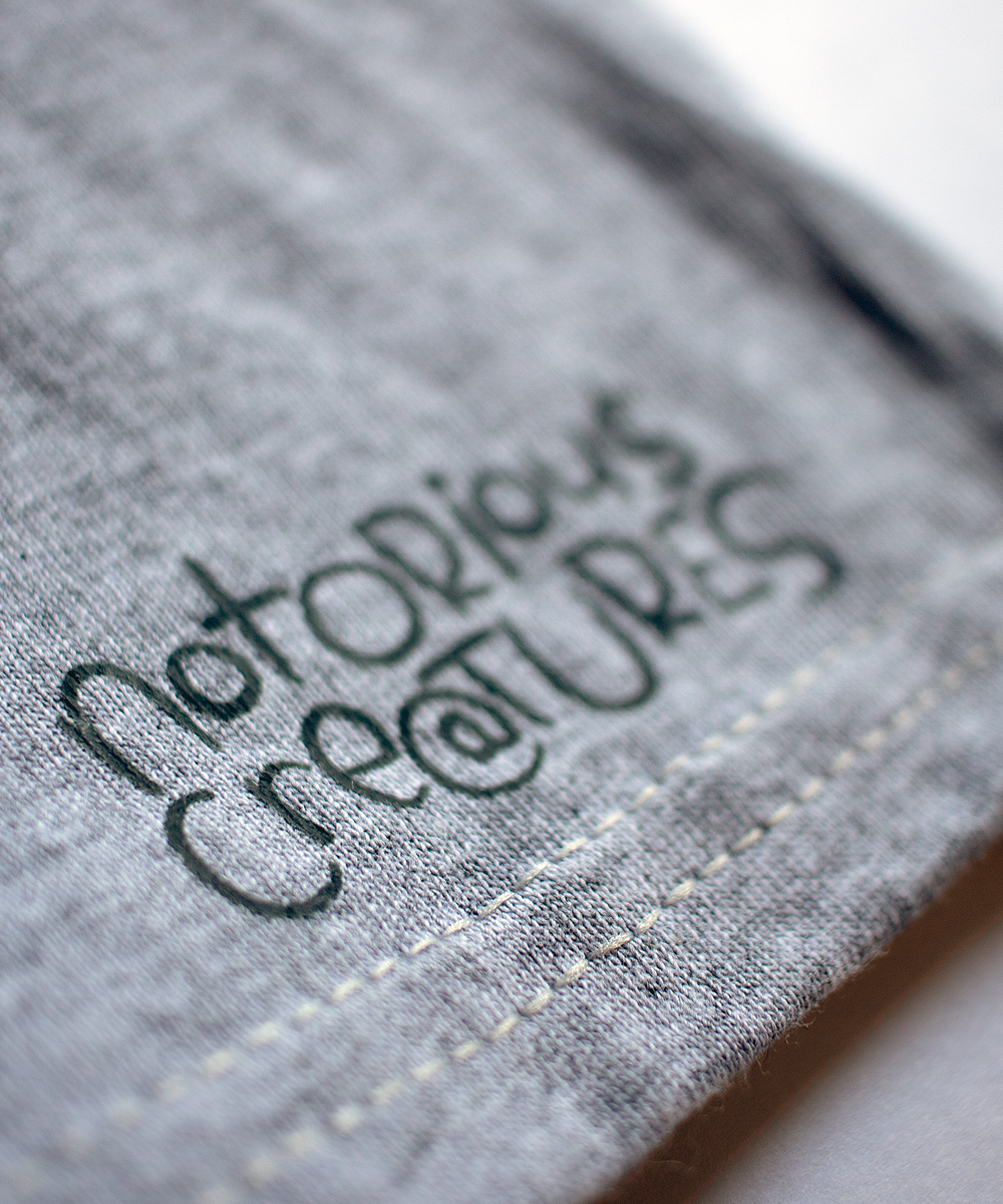 slime pirate // 000 // heather grey t-shirt