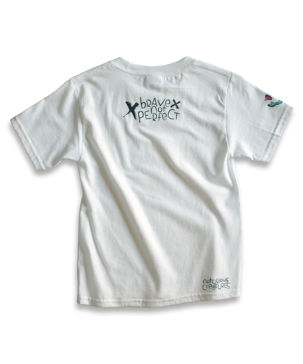 slime pirate // 000 // white t-shirt