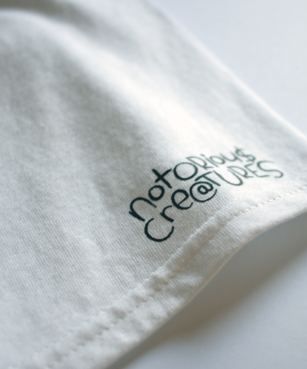 slime pirate // 000 // white t-shirt