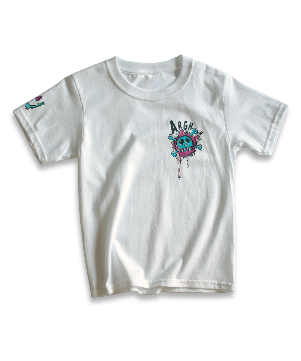 slime pirate // 000 // white t-shirt
