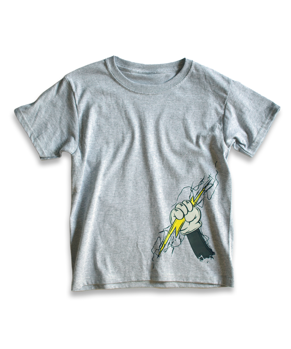 voltage // 000 //  heather grey t-shirt