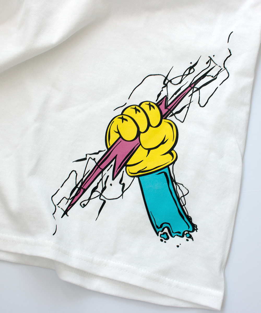 voltage - white t-shirt