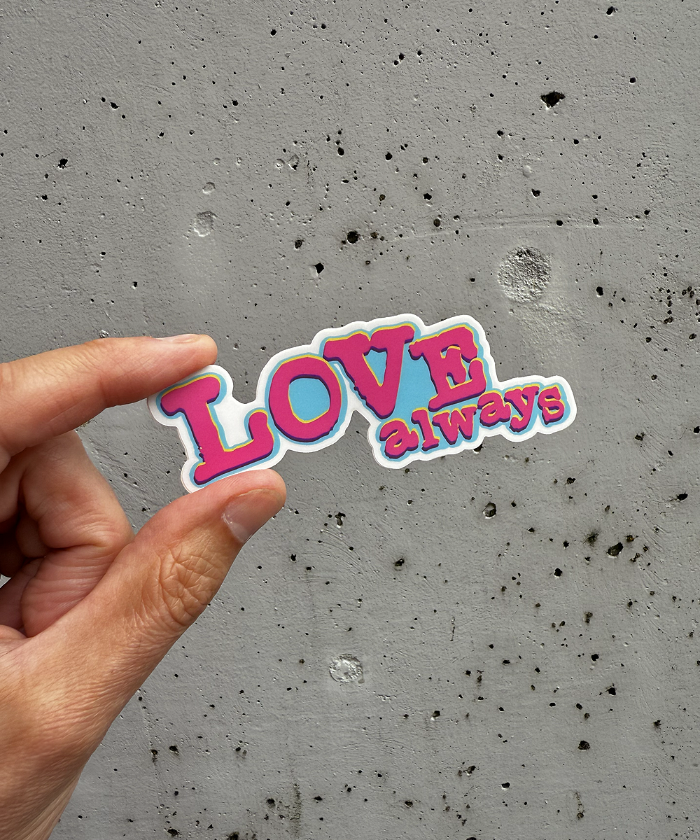 love always - sticker