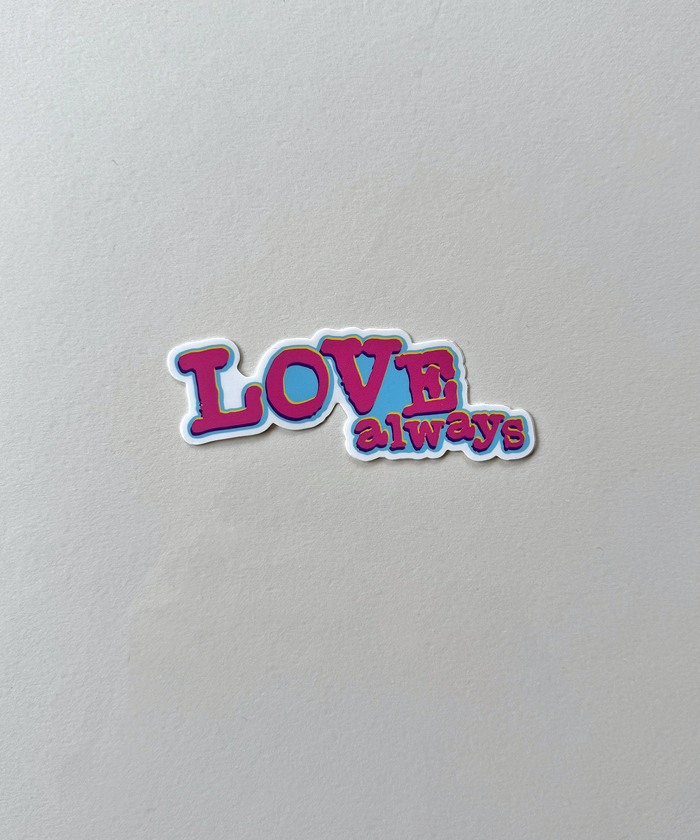 love always - sticker