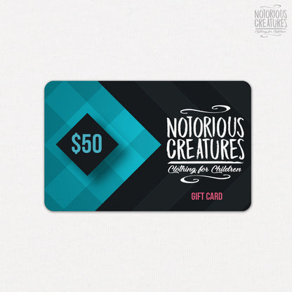 Notorious Creatures | Gift Card